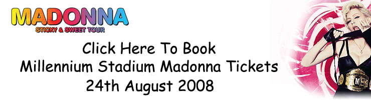 Madonna - Sticky & Sweet Tickets